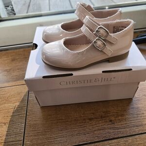 Christine & Jill pink mauve toddler shoes NWT